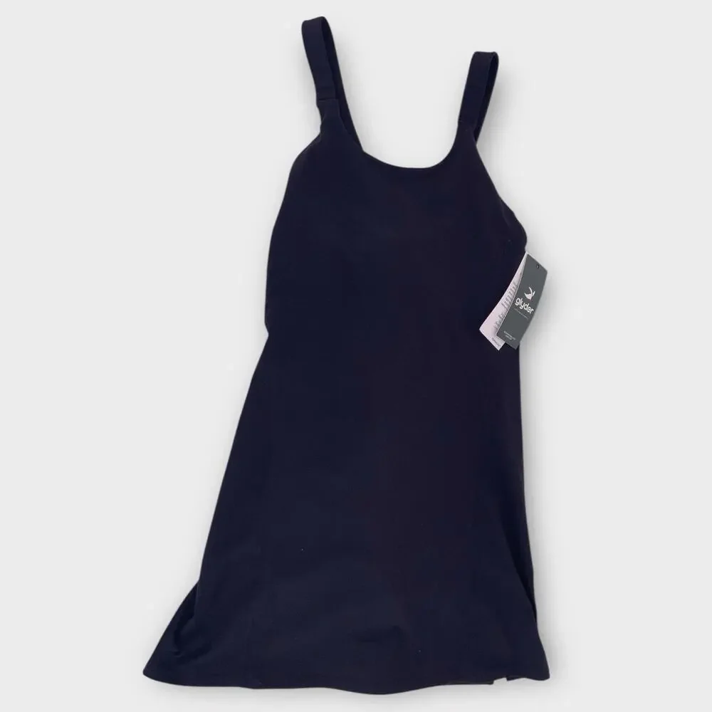 Glyder Full Force Black Tennis Dress Pickle Ball Golf XL - Picture 3 of 15